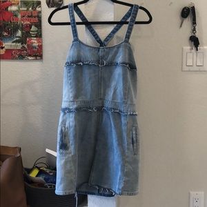 Jean dress.